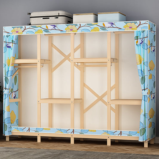 Armario de estilo de estilo contemporáneo Armario de vestuario de 1 puertas para dormitorio