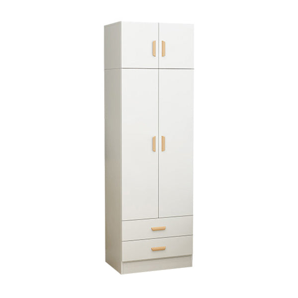 Eigentijdse stijl garderobe armoire houten garderobe kast voor slaapkamer