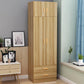 Eigentijdse stijl garderobe armoire houten garderobe kast voor slaapkamer