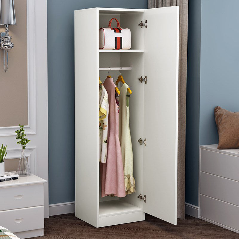 Eigentijdse stijl garderobe armoire houten garderobe kast voor slaapkamer