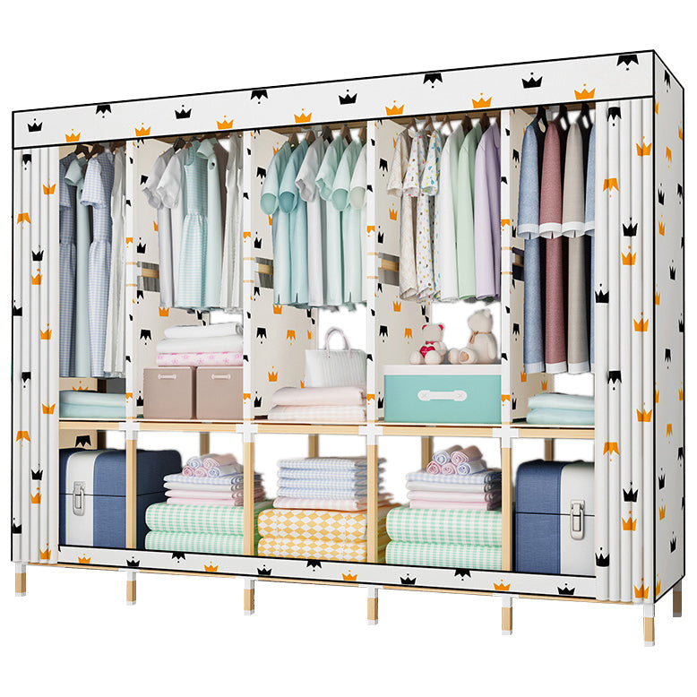 Moderne stijl garderobe massief hout 1-deuren garderobe kast voor slaapkamer