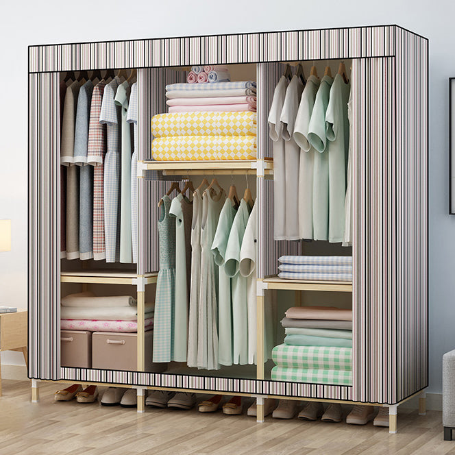 Moderne stijl garderobe massief hout 1-deuren garderobe kast voor slaapkamer