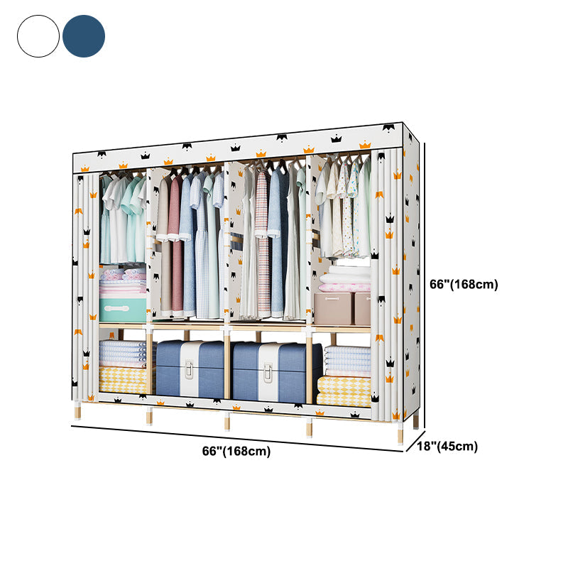 Moderne stijl garderobe massief hout 1-deuren garderobe kast voor slaapkamer