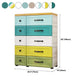 Modern Wardrobe Plastic 10-drawer Wardrobe Closet,29.53" D x 13.78" W x 39.37" H Clearhalo 'Armoires & Wardrobes' 'armoires_wardrobes' 'Bedroom Furniture' 'furn' 'furn_armoires_wardrobes' 'Furniture' 5686693