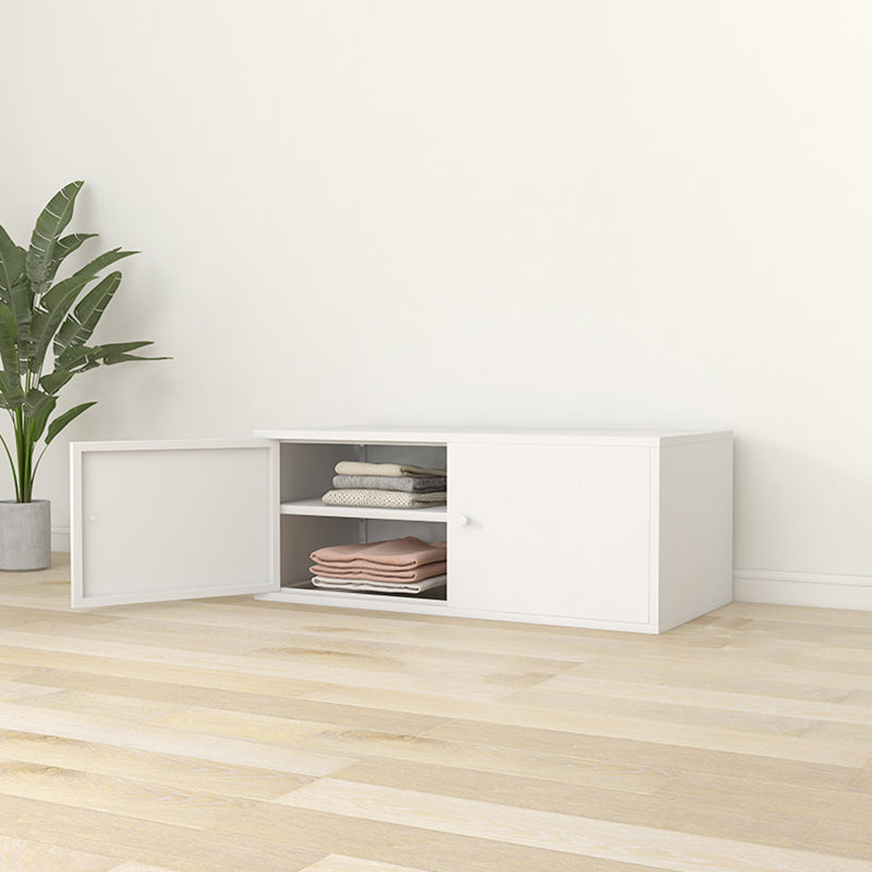 Armadio in metallo del guardaroba in stile contemporaneo con scaffali