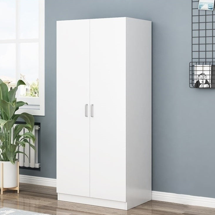 Contemporary Style Wood Wardrobe Soft Close Door Wardrobe Closet for Bedroom Clearhalo 'Armoires & Wardrobes' 'armoires_wardrobes' 'Bedroom Furniture' 'furn' 'furn_armoires_wardrobes' 'Furniture' 5686754