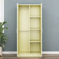 Contemporary Style Wood Wardrobe Soft Close Door Wardrobe Closet for Bedroom Yellow 3 Clearhalo 'Armoires & Wardrobes' 'armoires_wardrobes' 'Bedroom Furniture' 'furn' 'furn_armoires_wardrobes' 'Furniture' 5686761