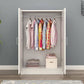Contemporary Style Wood Wardrobe Soft Close Door Wardrobe Closet for Bedroom Clearhalo 'Armoires & Wardrobes' 'armoires_wardrobes' 'Bedroom Furniture' 'furn' 'furn_armoires_wardrobes' 'Furniture' 5686767