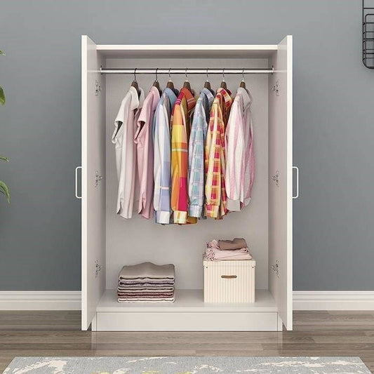 Contemporary Style Wood Wardrobe Soft Close Door Wardrobe Closet for Bedroom Clearhalo 'Armoires & Wardrobes' 'armoires_wardrobes' 'Bedroom Furniture' 'furn' 'furn_armoires_wardrobes' 'Furniture' 5686767
