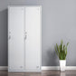 Hinged Modern Wardrobe Armoire Metal Wardrobe Cabinet for Home 2 Clearhalo 'Armoires & Wardrobes' 'armoires_wardrobes' 'Bedroom Furniture' 'furn' 'furn_armoires_wardrobes' 'Furniture' 5686961