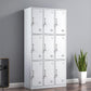 Hinged Modern Wardrobe Armoire Metal Wardrobe Cabinet for Home Clearhalo 'Armoires & Wardrobes' 'armoires_wardrobes' 'Bedroom Furniture' 'furn' 'furn_armoires_wardrobes' 'Furniture' 5686964