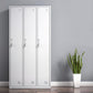 Hinged Modern Wardrobe Armoire Metal Wardrobe Cabinet for Home Clearhalo 'Armoires & Wardrobes' 'armoires_wardrobes' 'Bedroom Furniture' 'furn' 'furn_armoires_wardrobes' 'Furniture' 5686980