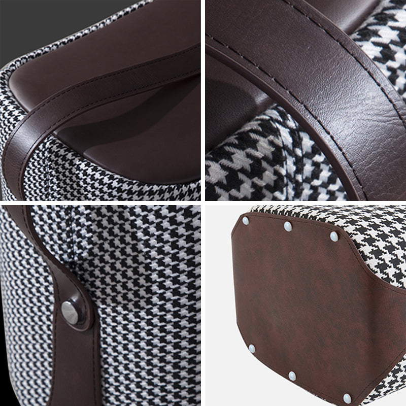 Contemporary Faux Leather Upholstered Ottoman Rectangle Shape Standard Clearhalo 'furn' 'furn_ottomans_poufs' 'Furniture' 'Living Room Furniture' 'Ottomans & Poufs' 'ottomans_poufs' 5687144