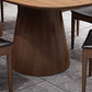 Pine Solid Wood Dinner Table Contemporary Style Brown Dining Table for Home Kitchen Dinner Clearhalo 'Dining Tables & Seating' 'Dining Tables' 'dining_table' 'furn' 'furn_dining_table' 'Furniture' 'Kitchen & Dining Furniture' 5687433