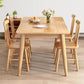 Rectangle Modern Wood Table Standard Height Table Dining Table with 4 Legs Clearhalo 'Dining Tables & Seating' 'Dining Tables' 'dining_table' 'furn' 'furn_dining_table' 'Furniture' 'Kitchen & Dining Furniture' 5687460