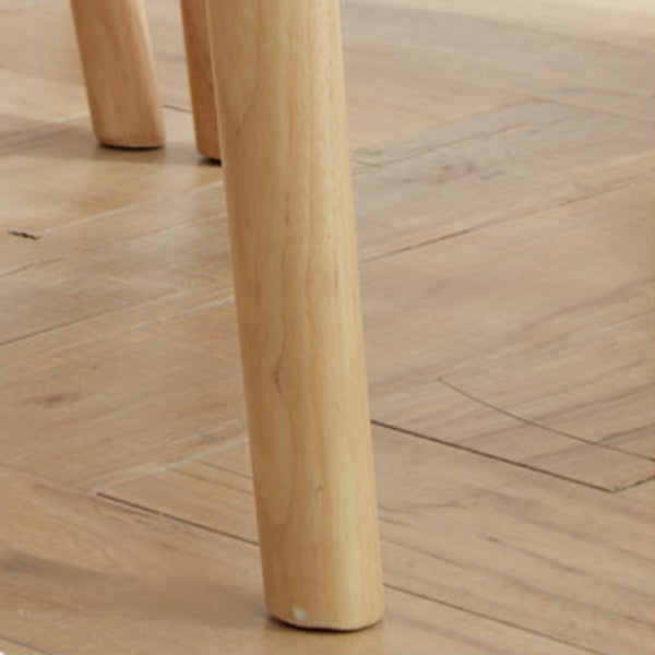 Modern Rectangle Solid Wood Table Standard Height Dining Table with 4 Legs Clearhalo 'Dining Tables & Seating' 'Dining Tables' 'dining_table' 'furn' 'furn_dining_table' 'Furniture' 'Kitchen & Dining Furniture' 5687556