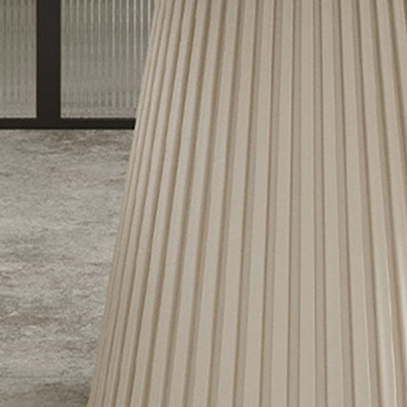 Glam Stone Table for Restaurant Round Table with White Pedestal