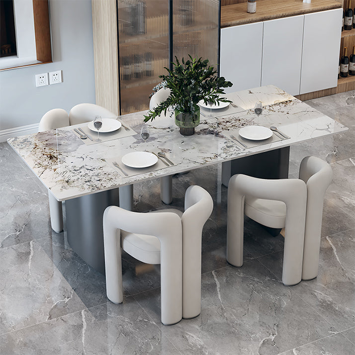 Contemporary Velvet Dining Chair Metal Dining Arm Chair for Restaurant Use