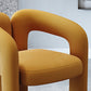 Contemporary Velvet Dining Chair Metal Dining Arm Chair for Restaurant Use