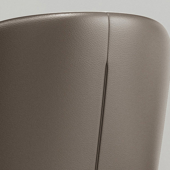 Nordic Style Metal Dining Chairs Leather Dining Parsons Chair for Restaurant Use Clearhalo 'Dining Chairs' 'Dining Tables & Seating' 'dining_chair' 'furn' 'furn_dining_chair' 'Furniture' 'Kitchen & Dining Furniture' 5687744