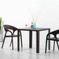Open Back Armchair Plastic Scandinavian Kitchen Dining Room Chair