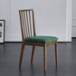 Contemporary Dining Chairs Kitchen Dining Armless Side Chairs with Wooden Legs