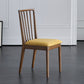 Contemporary Dining Chairs Kitchen Dining Armless Side Chairs with Wooden Legs