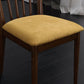 Contemporary Dining Chairs Kitchen Dining Armless Side Chairs with Wooden Legs