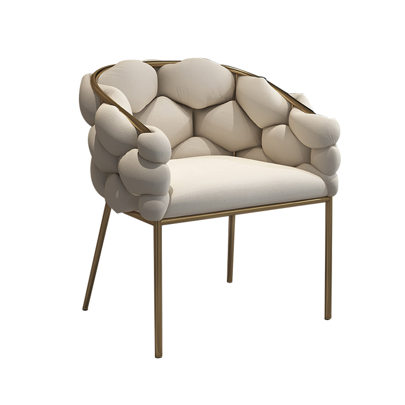 Sedie da pranzo imbottite in stile nordico sedie solide senza braccio