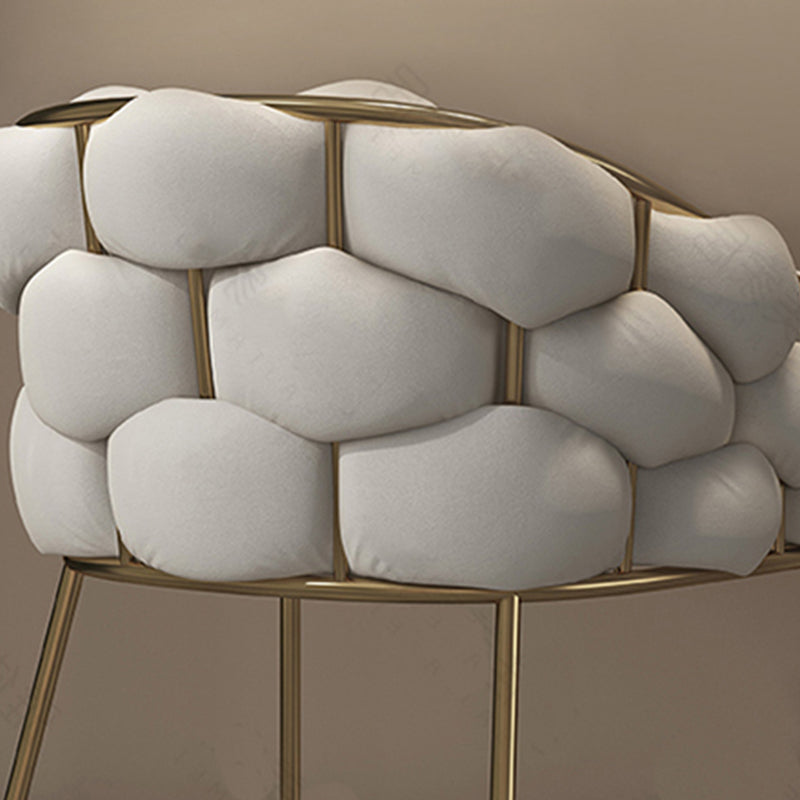 Sedie da pranzo imbottite in stile nordico sedie solide senza braccio