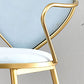 Arm Solid Back Dining Chair Nordic Design Upholstered Dining Chairs