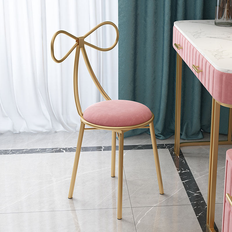 Nordic Style Open Back Chair for Home Upholstered Dining Chairs