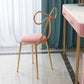 Nordic Style Open Back Chair for Home Upholstered Dining Chairs