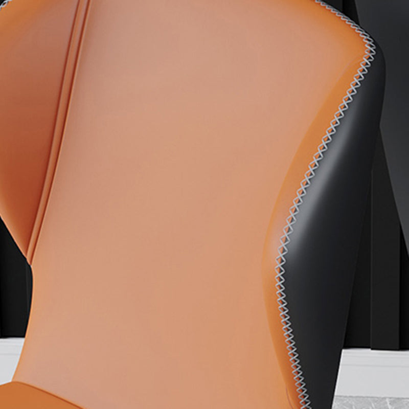 Sedie da cucina contemporanea sedie a bracciola laterale con zampe metalliche