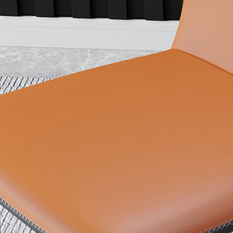 Sedie da cucina contemporanea sedie a bracciola laterale con zampe metalliche