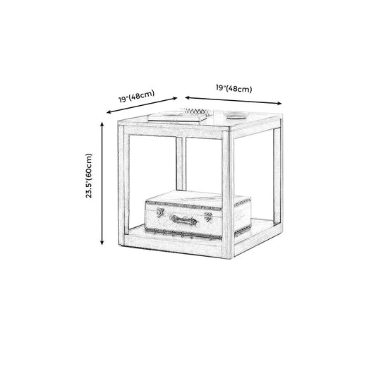 Tavolo da divano a doppio livello tradizionale tavolo da divano a doppio livello per soggiorno
