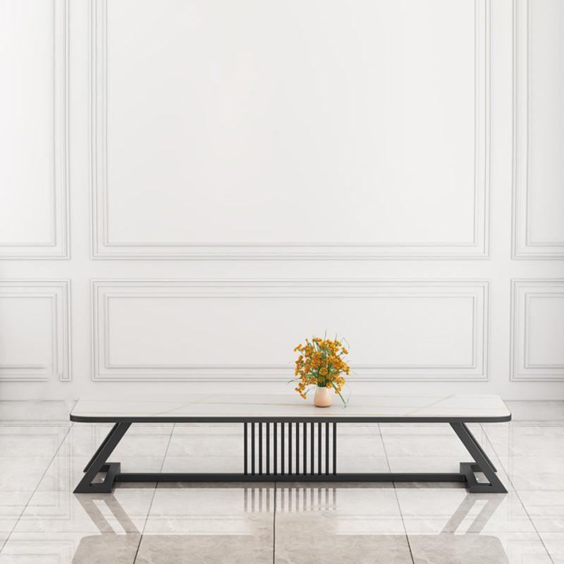 17,72"H tv-standaard moderne stijl witte tv-standaard console voor woonkamer