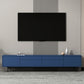 Wooden Enclosed Storage TV Console Industrial Home TV Stand with Splayed Legs 94.5"L x 14"W x 20"H Clearhalo 'furn' 'furn_tv_stands_entertainment_centers' 'Furniture' 'Living Room Furniture' 'TV Stands & Entertainment Centers' 'TV Stands & Media Storage Furniture' 'tv_stands_entertainment_centers' 5688675