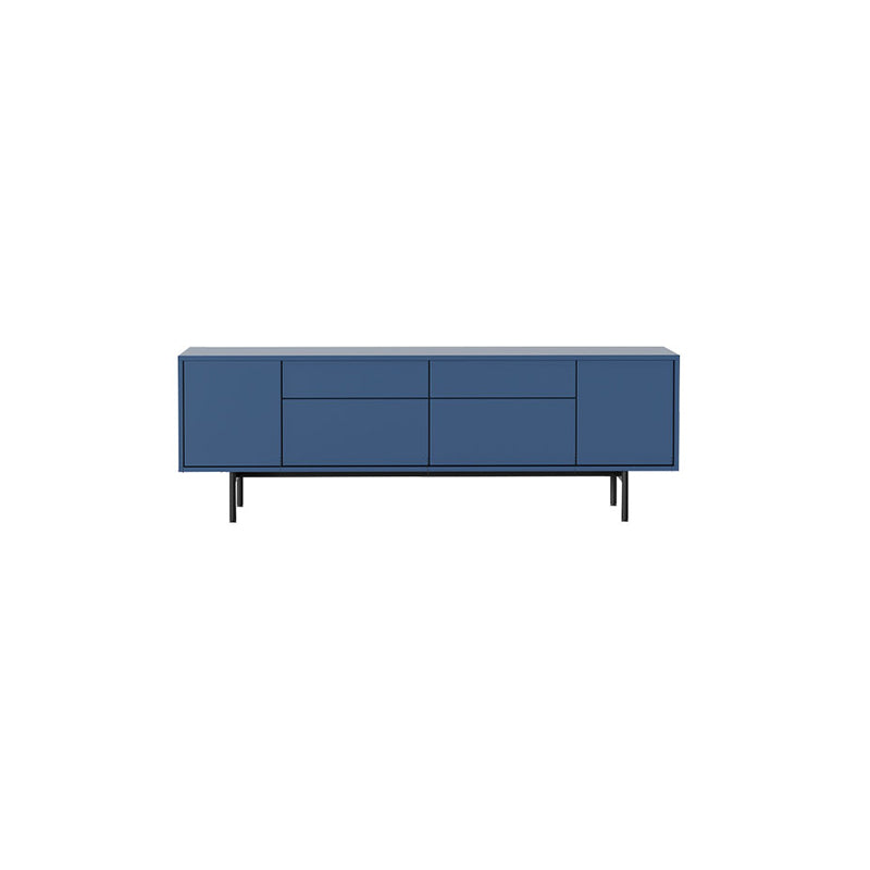 Wooden Enclosed Storage TV Console Industrial Home TV Stand with Splayed Legs Clearhalo 'furn' 'furn_tv_stands_entertainment_centers' 'Furniture' 'Living Room Furniture' 'TV Stands & Entertainment Centers' 'TV Stands & Media Storage Furniture' 'tv_stands_entertainment_centers' 5688679