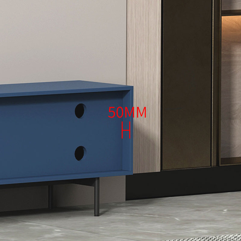 Wooden Enclosed Storage TV Console Industrial Home TV Stand with Splayed Legs Clearhalo 'furn' 'furn_tv_stands_entertainment_centers' 'Furniture' 'Living Room Furniture' 'TV Stands & Entertainment Centers' 'TV Stands & Media Storage Furniture' 'tv_stands_entertainment_centers' 5688680
