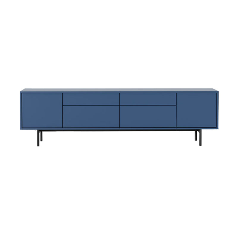 Wooden Enclosed Storage TV Console Industrial Home TV Stand with Splayed Legs Clearhalo 'furn' 'furn_tv_stands_entertainment_centers' 'Furniture' 'Living Room Furniture' 'TV Stands & Entertainment Centers' 'TV Stands & Media Storage Furniture' 'tv_stands_entertainment_centers' 5688684