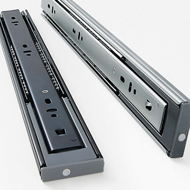 Mueble para TV Glam negro, mueble para TV de madera de ingeniería con patas de acero inoxidable