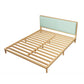 Contemporary Panel Wood Standard Bed with Rectangular Headboard Clearhalo 'Bedroom Furniture' 'Beds' 'furn' 'furn_beds' 'Furniture' 5688885