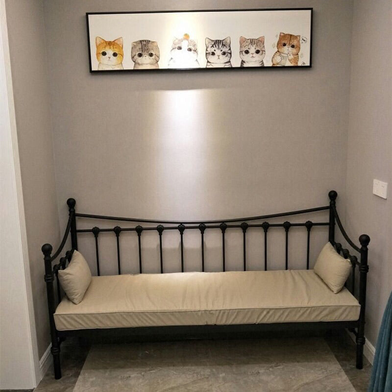 Contemporary Metal Wire-Grid Bed Frame 47.24" High Child's Bed