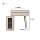 Engineered Wood Makeup Dressing Table Stool Set with 4 Drawers
