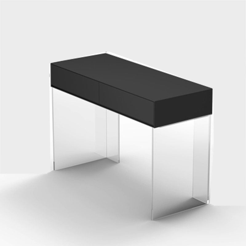 Contemporary Vanity 2 Storage Drawers 29.52" H Make-up Vanity Desk