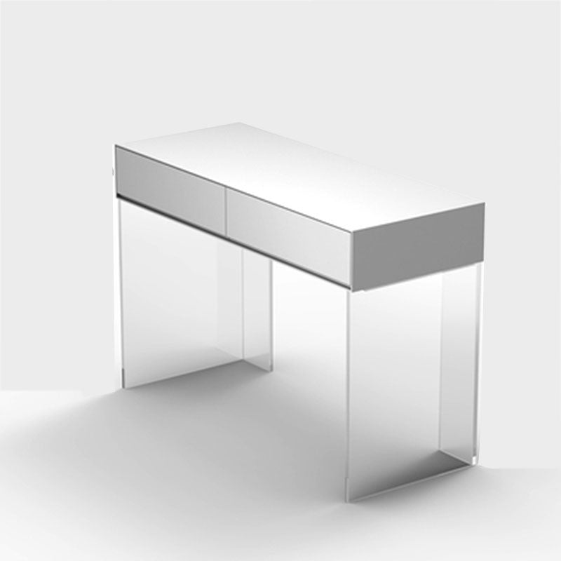 Contemporary Vanity 2 Storage Drawers 29.52" H Make-up Vanity Desk