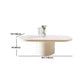 Solid Wood Coffee Table White Minimalist Coffee Table for Living Room Clearhalo 'Coffee & Accent Tables' 'Coffee Tables' 'coffee_tables' 'furn' 'furn_coffee_tables' 'Furniture' 'Living Room Furniture' 5689743