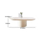 Solid Wood Coffee Table White Minimalist Coffee Table for Living Room Clearhalo 'Coffee & Accent Tables' 'Coffee Tables' 'coffee_tables' 'furn' 'furn_coffee_tables' 'Furniture' 'Living Room Furniture' 5689747