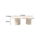 Solid Wood Coffee Table White Minimalist Coffee Table for Living Room Clearhalo 'Coffee & Accent Tables' 'Coffee Tables' 'coffee_tables' 'furn' 'furn_coffee_tables' 'Furniture' 'Living Room Furniture' 5689748